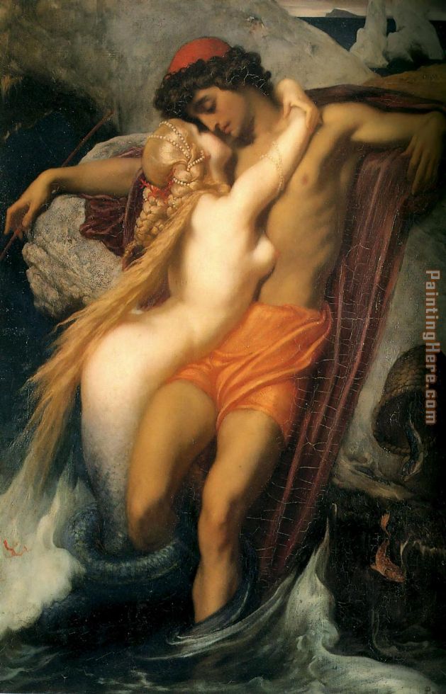 Lord Frederick Leighton The Fisherman and the Syren